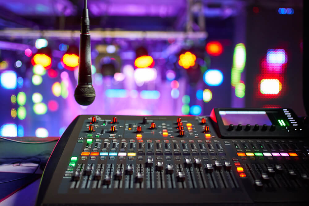 rental of audio sound systems